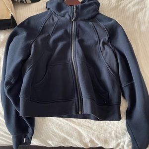 Lululemon full zip scuba oversized